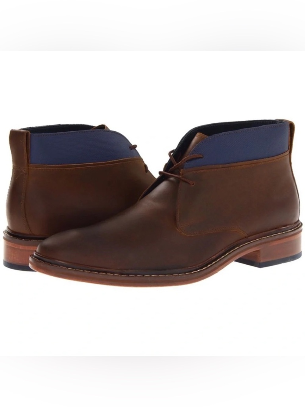 Cole Haan Colton Brown Leather Chukka Boots - Men’s 9.5